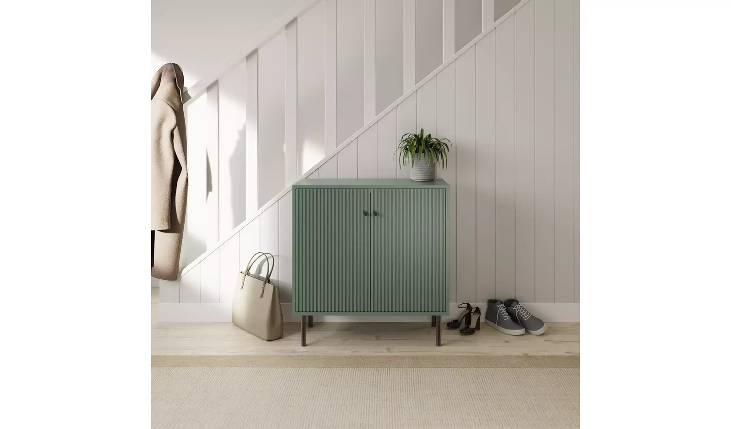 GFW 2 Door Storage Unit - Green