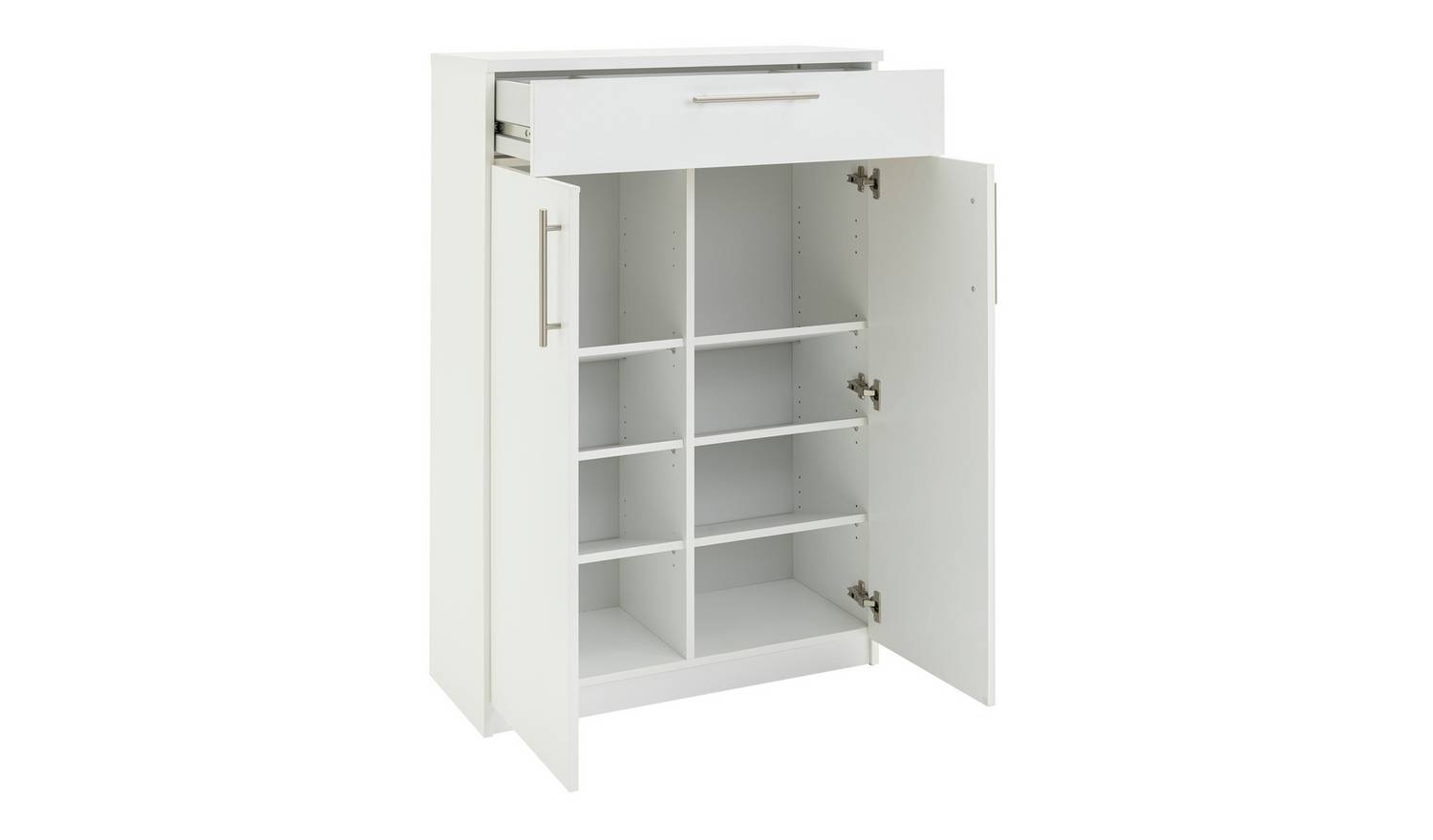 Argos Home Brisbane 2 Door Shoe Storage Cabinet - White