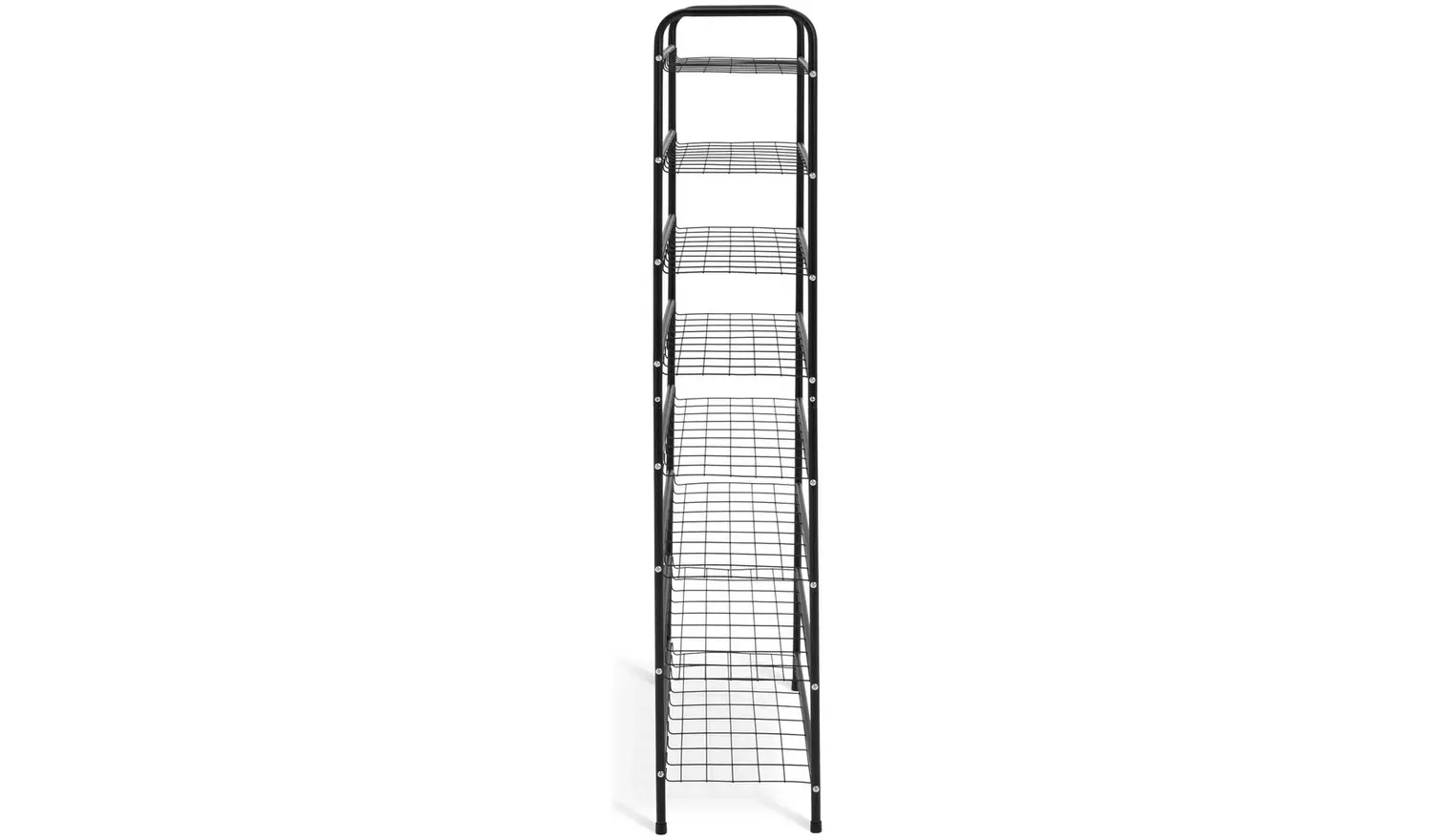 Argos Home Jorn 8 Shelf Shoe Storage Rack - Black