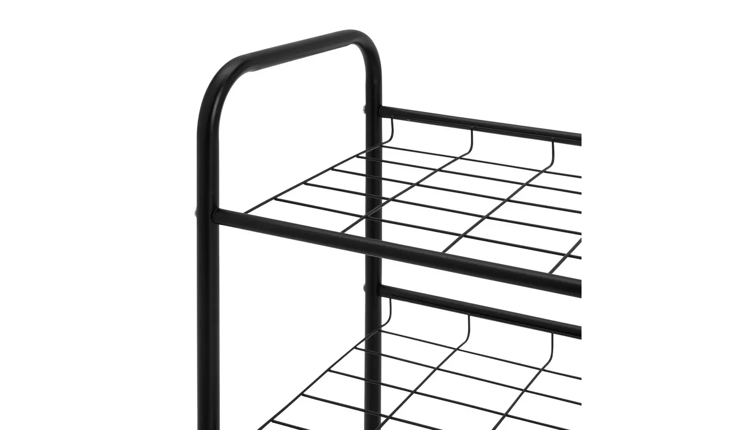 Argos Home Jorn 8 Shelf Shoe Storage Rack - Black