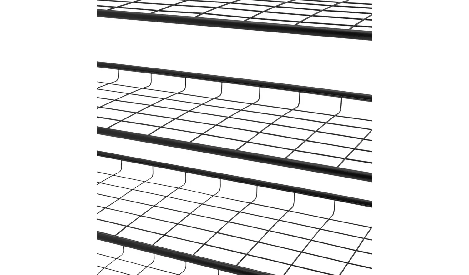 Argos Home Jorn 8 Shelf Shoe Storage Rack - Black