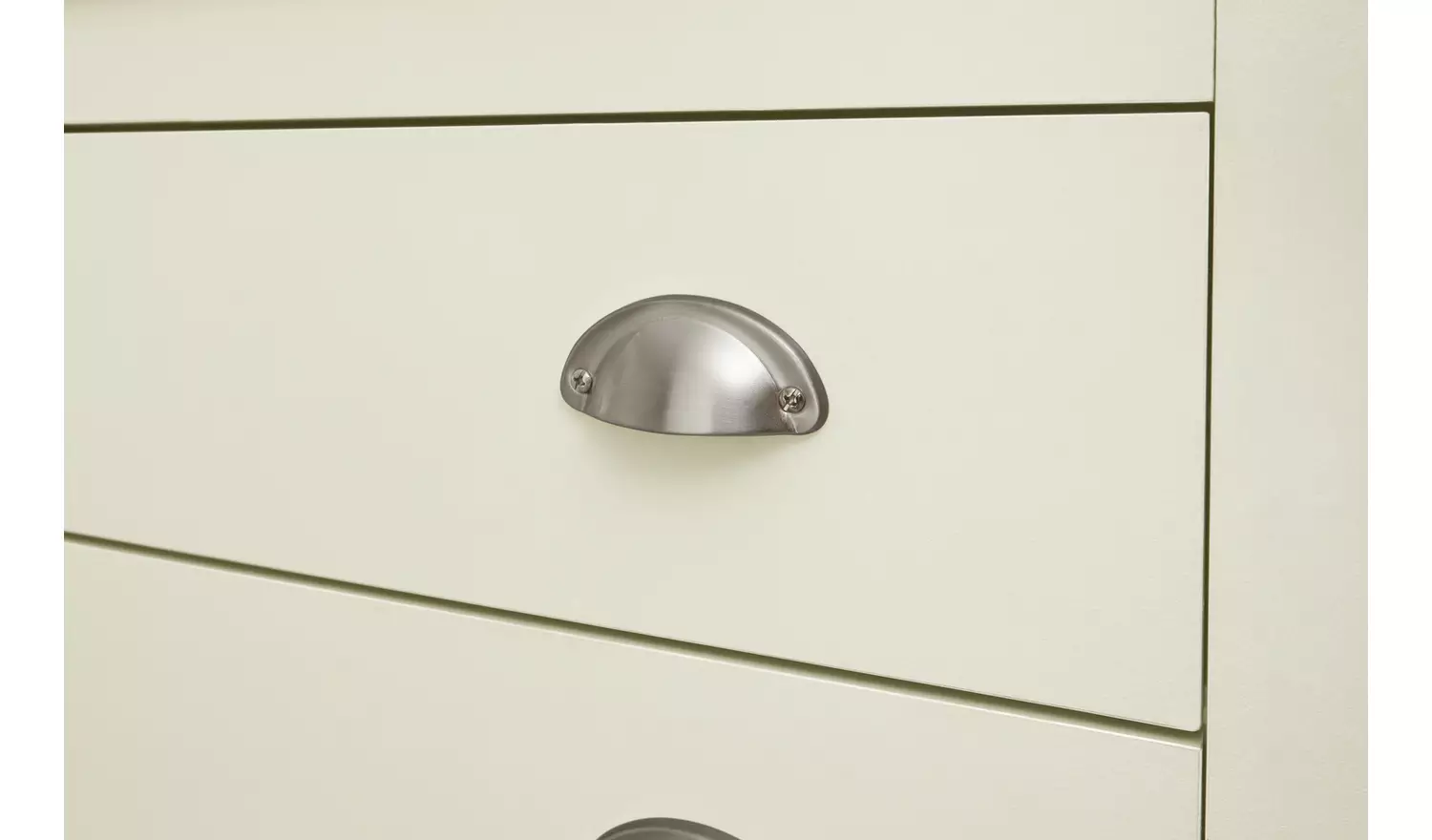 GFW Lancaster Shoe Storage Cabinet - Cream