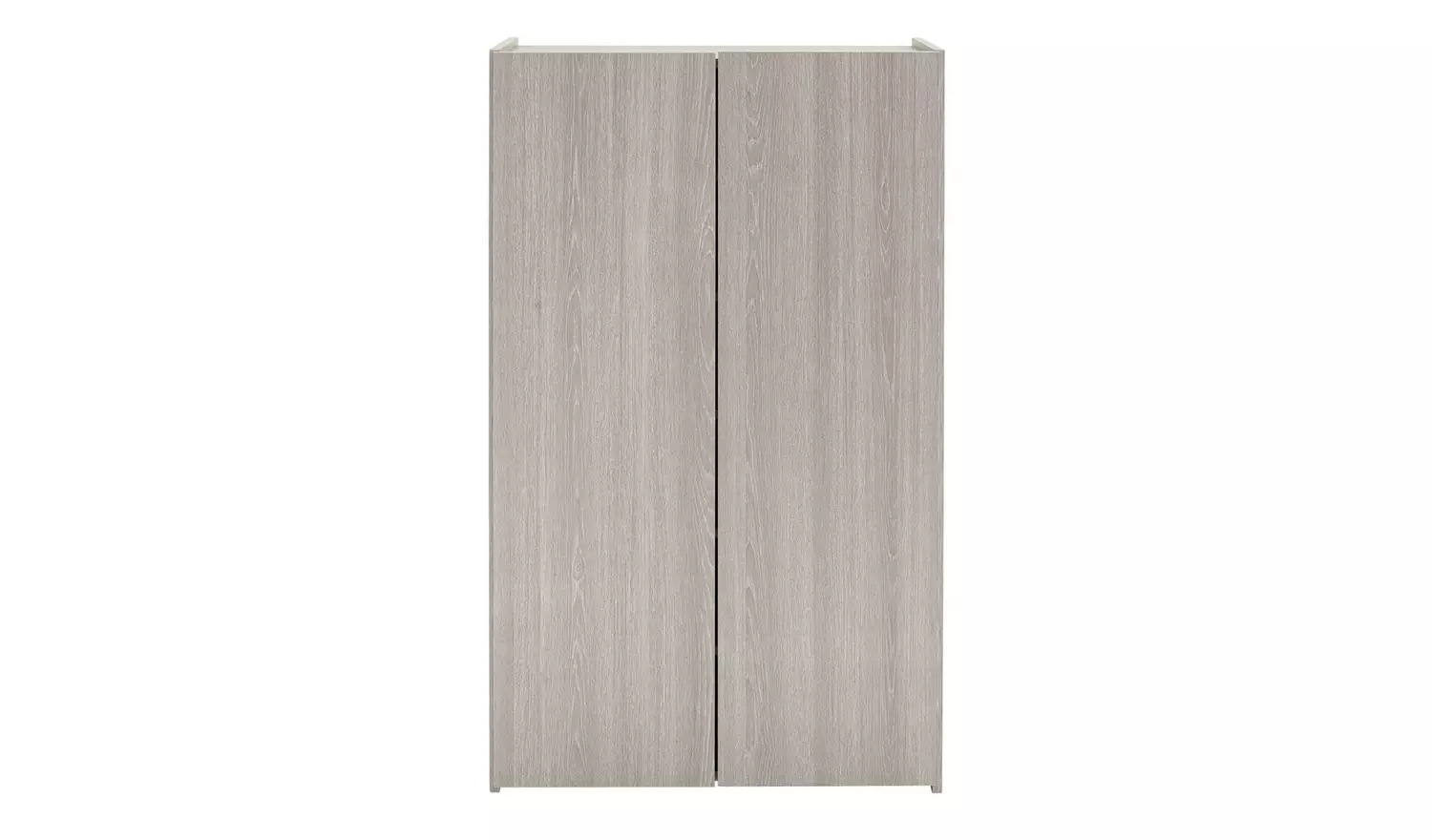 Argos Home Seville 2 Door Shoe Storage Cabinet - Grey & Oak