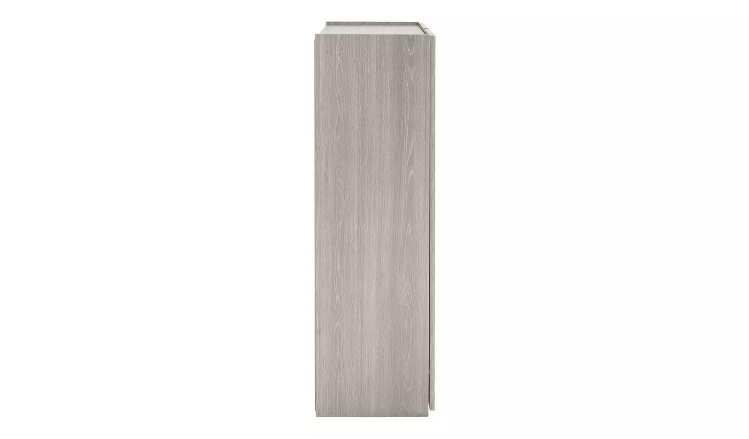 Argos Home Seville 2 Door Shoe Storage Cabinet - Grey & Oak