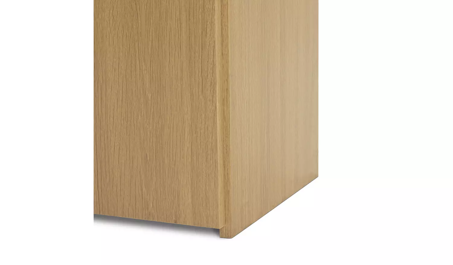 Argos Home Seville 2 Door Shoe Storage Cabinet - Oak