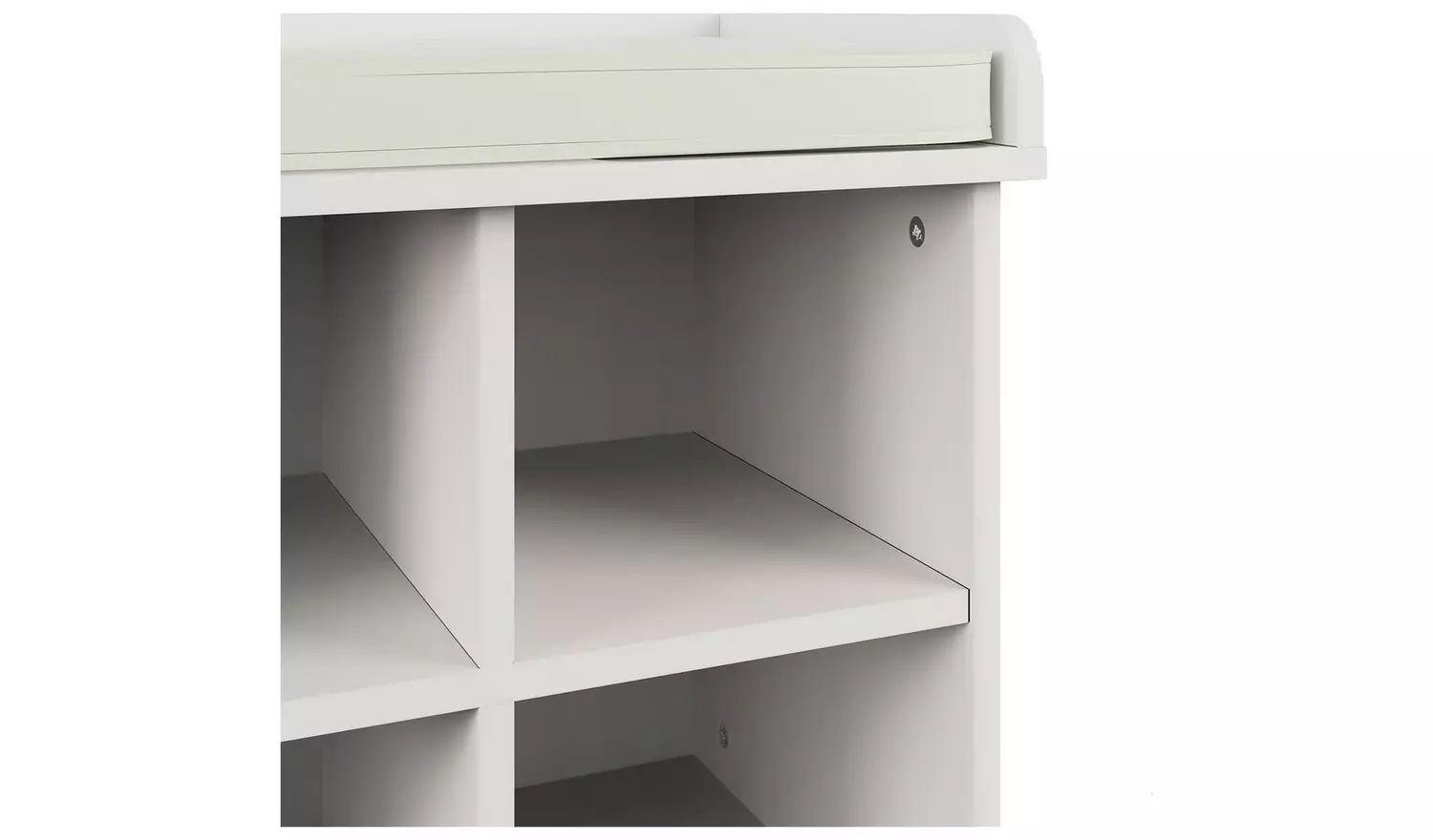 Kempton Shoe Bench - White.