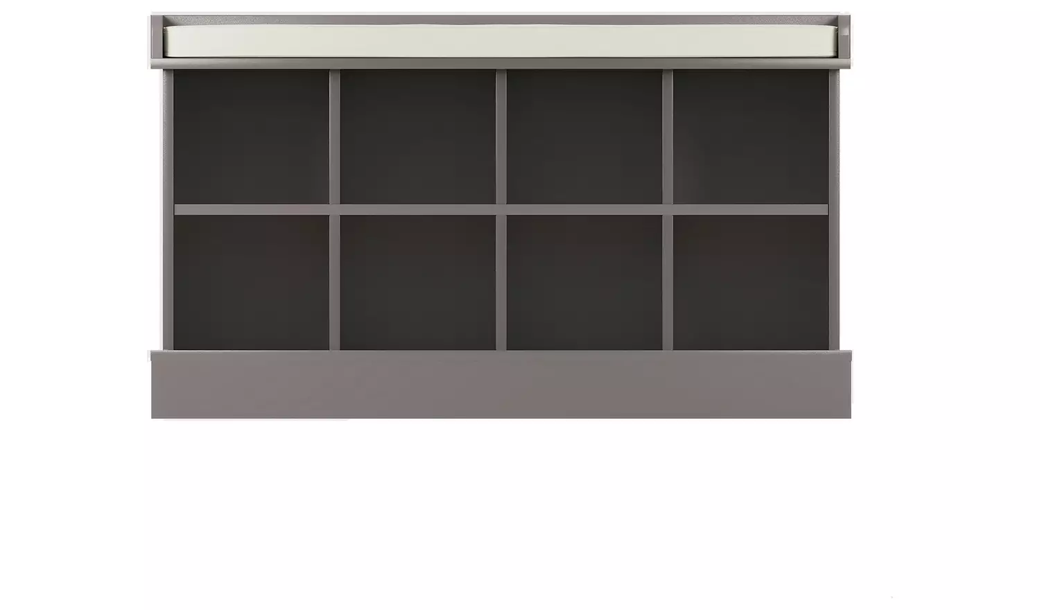 Kempton Shoe Bench - Grey
