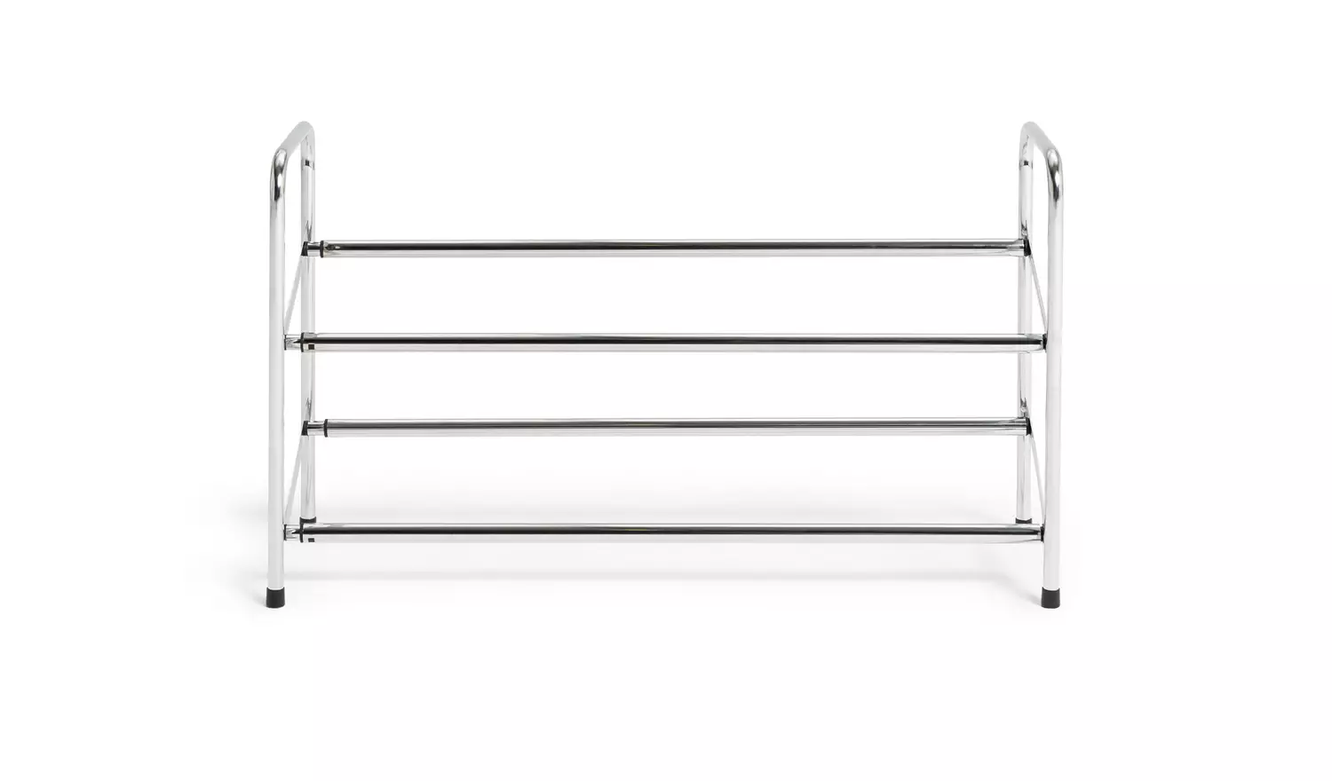 Argos Home 2 Tier Extending Shoe Rack - Chrome