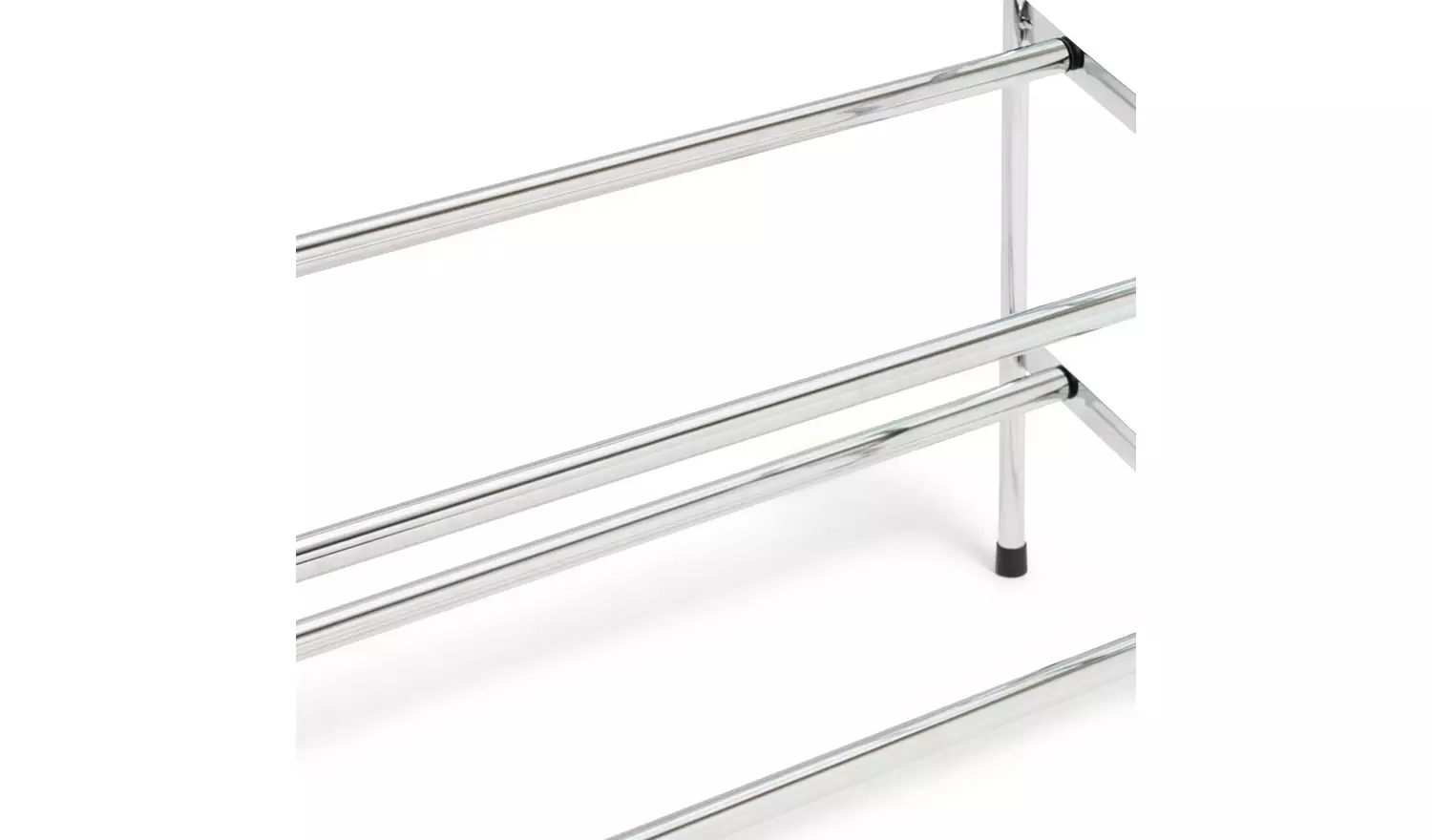 Argos Home 2 Tier Extending Shoe Rack - Chrome