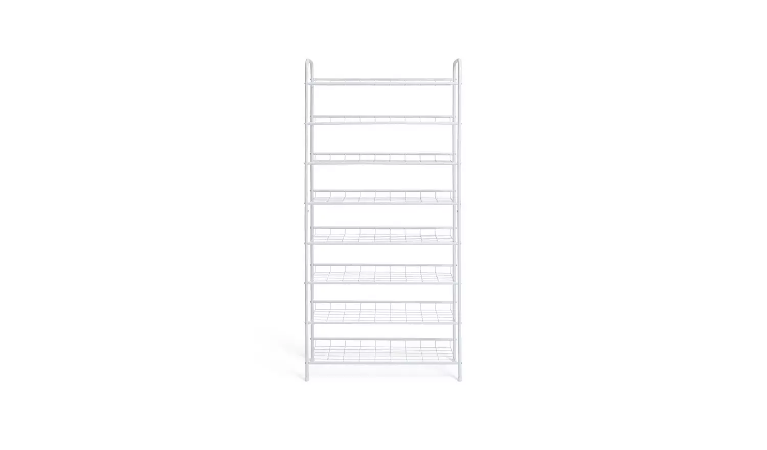 Argos Home Jorn 8 Tier Shoe Rack - White