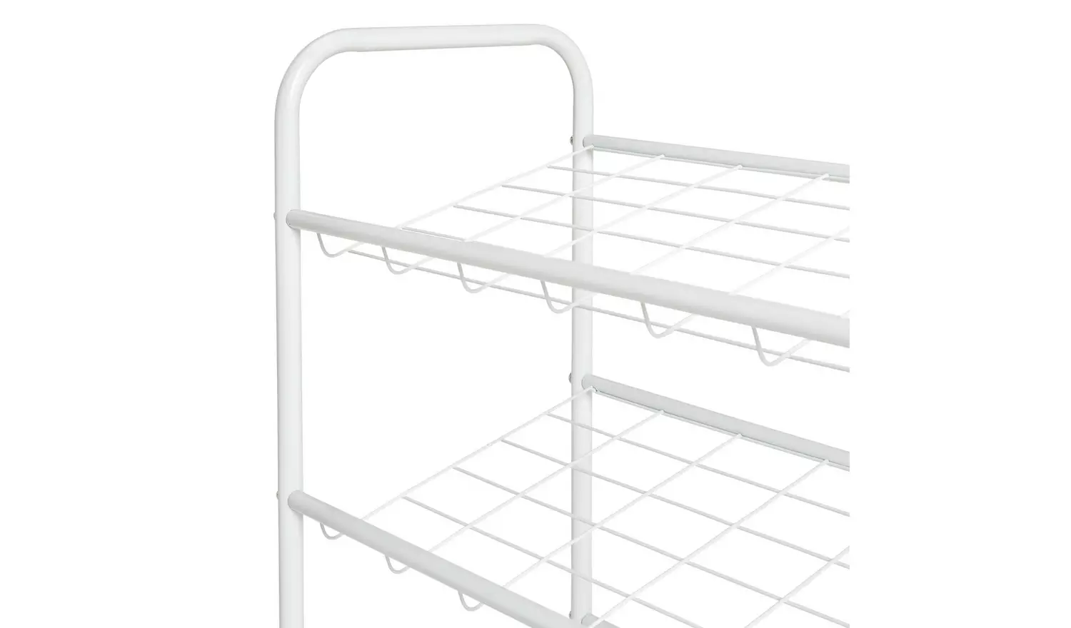 Argos Home Jorn 6 Tier Shoe Rack - White