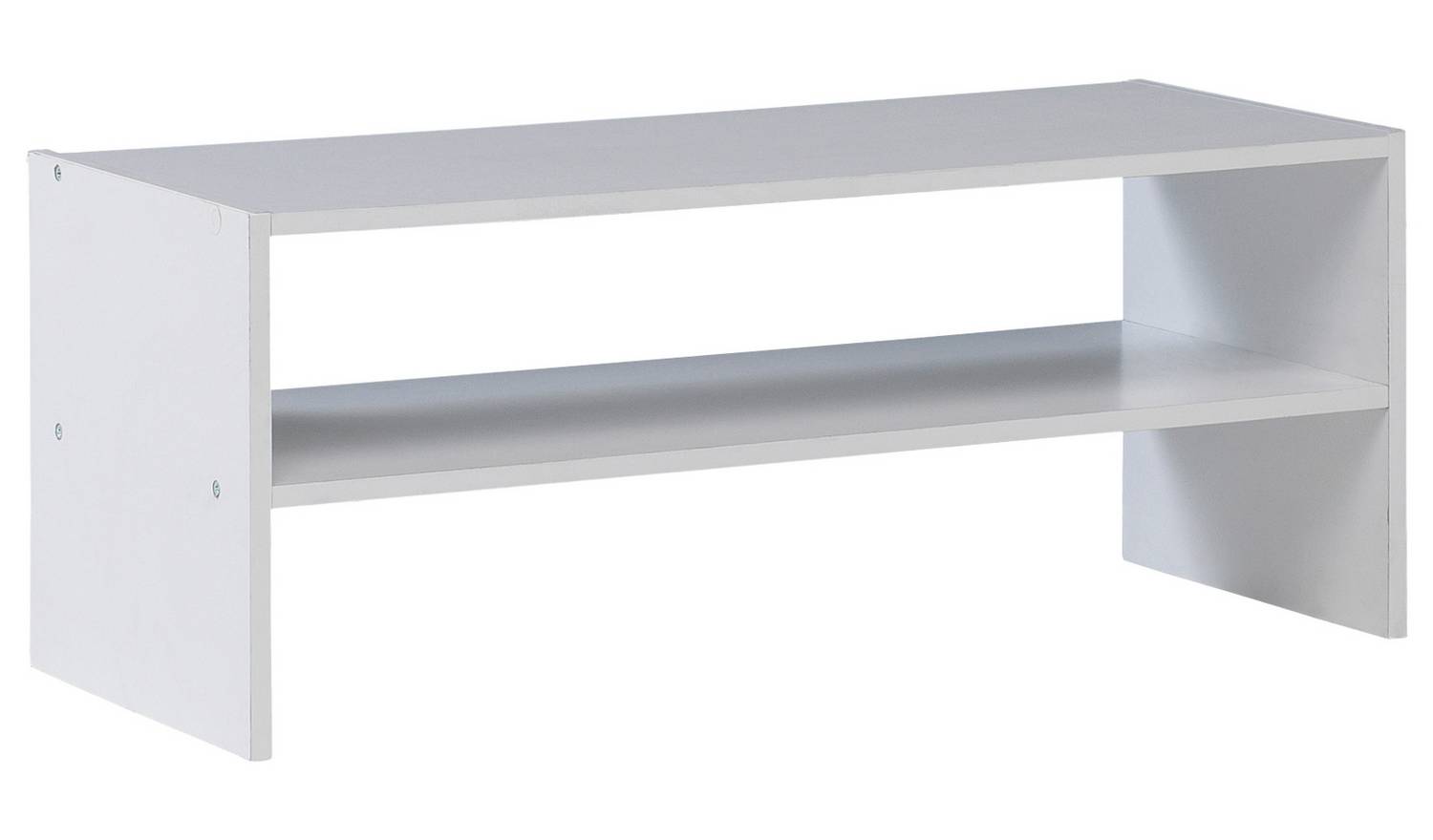 Argos Home 2 Shelf Internal Wardrobe Shoe Rack - White