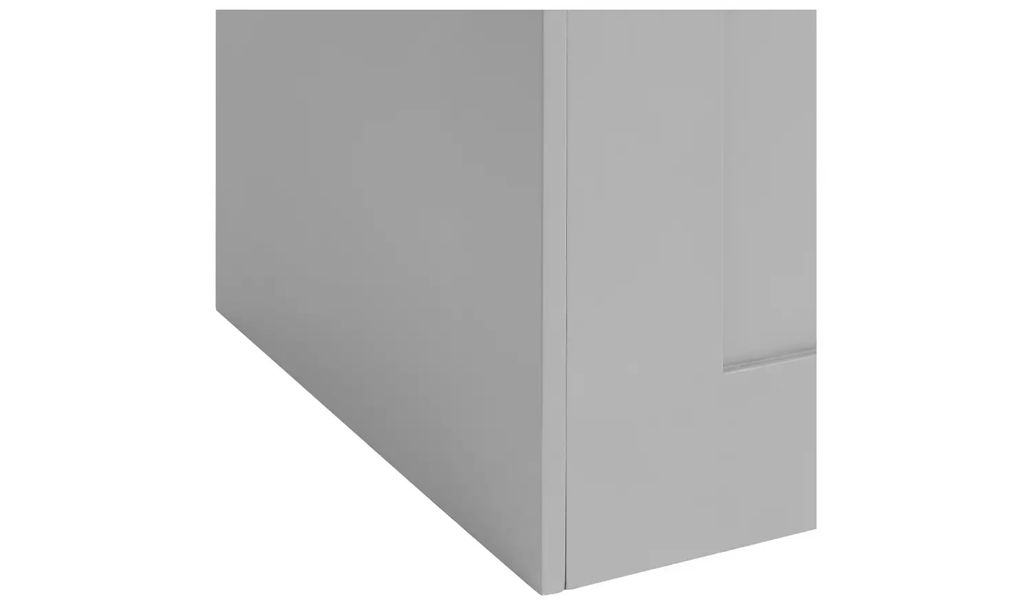 Argos Home Shaker Blanket Box - Grey