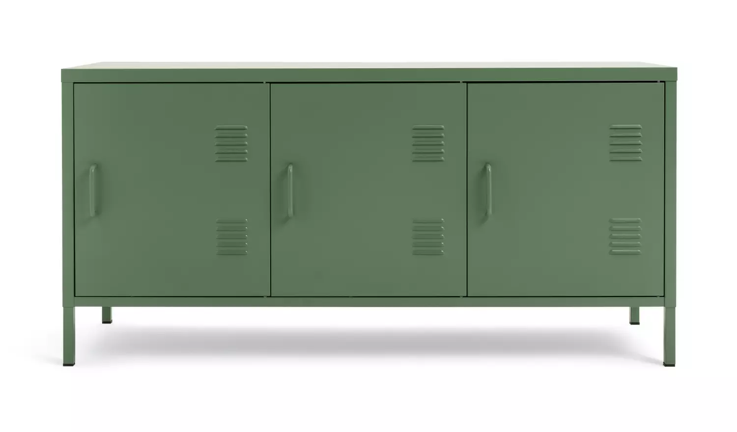 Habitat Stevie 3 Door Locker - Green