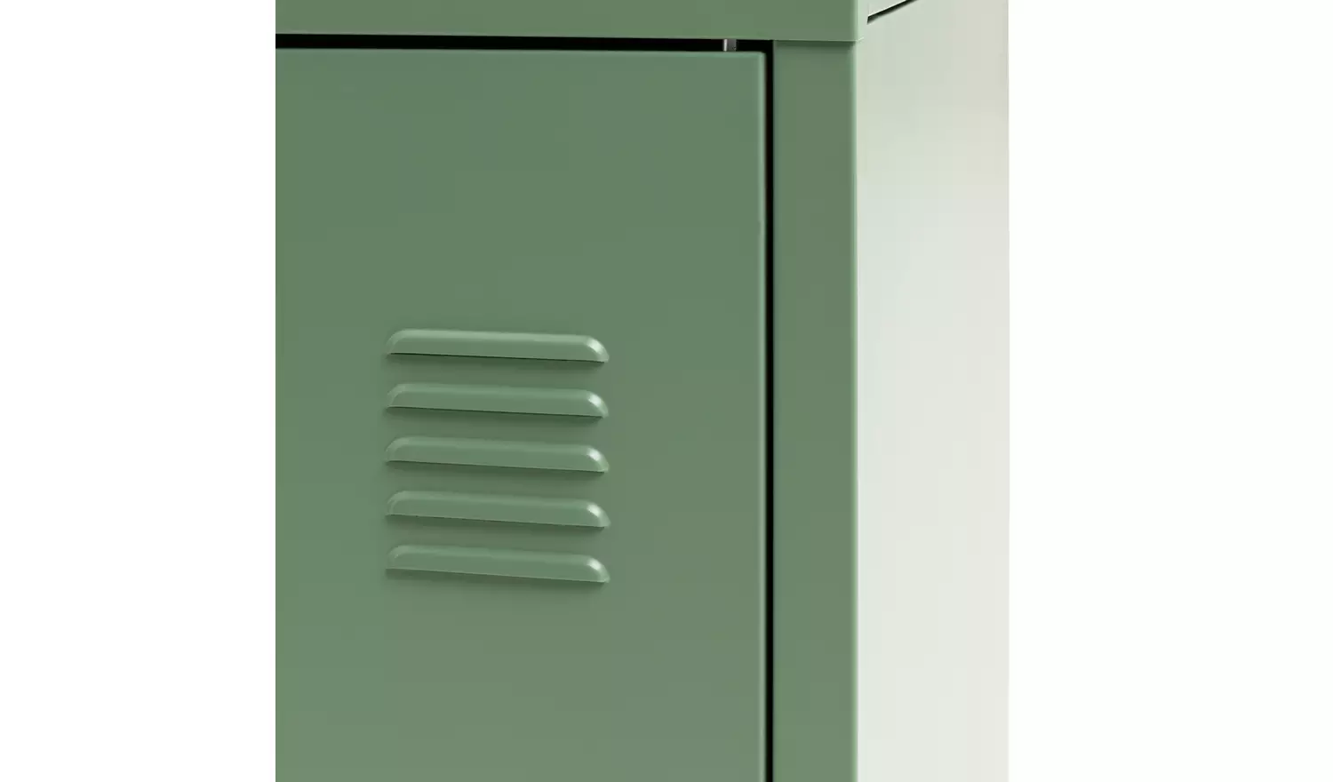 Habitat Stevie 3 Door Locker - Green
