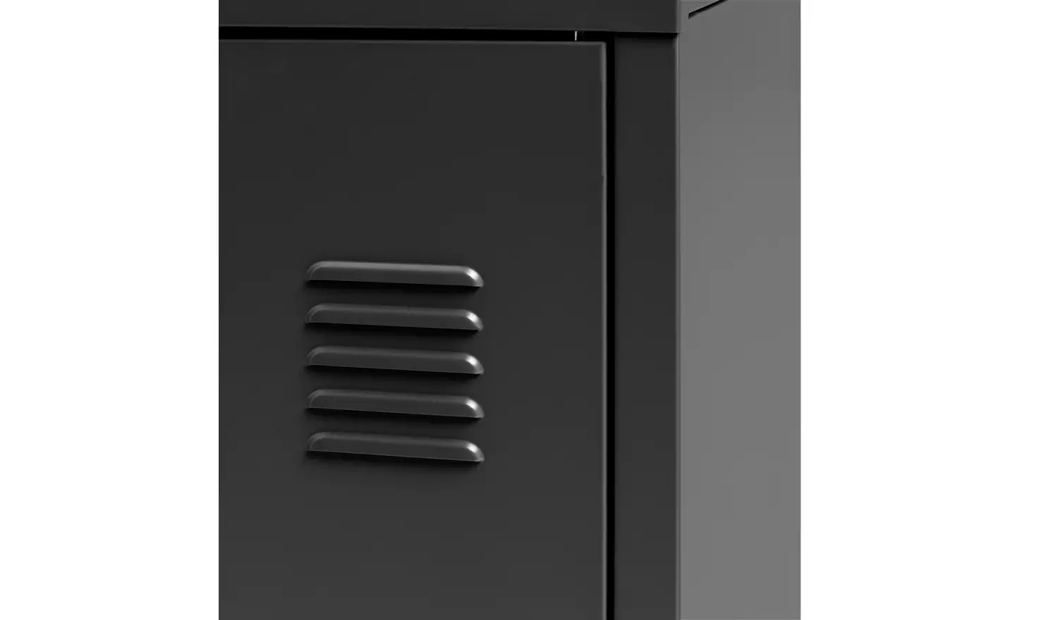 Habitat Stevie 3 Door Locker - Black