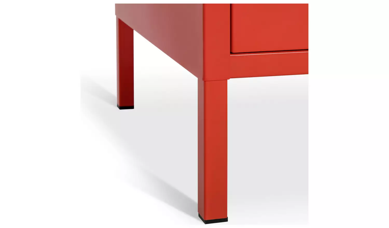 Habitat Stevie 3 Door Locker - Red