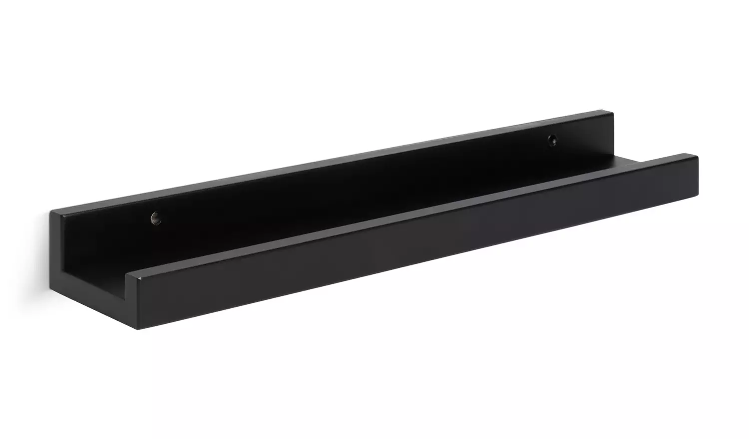 Argos Home Jak 40cm Picture Rail - Black Gloss