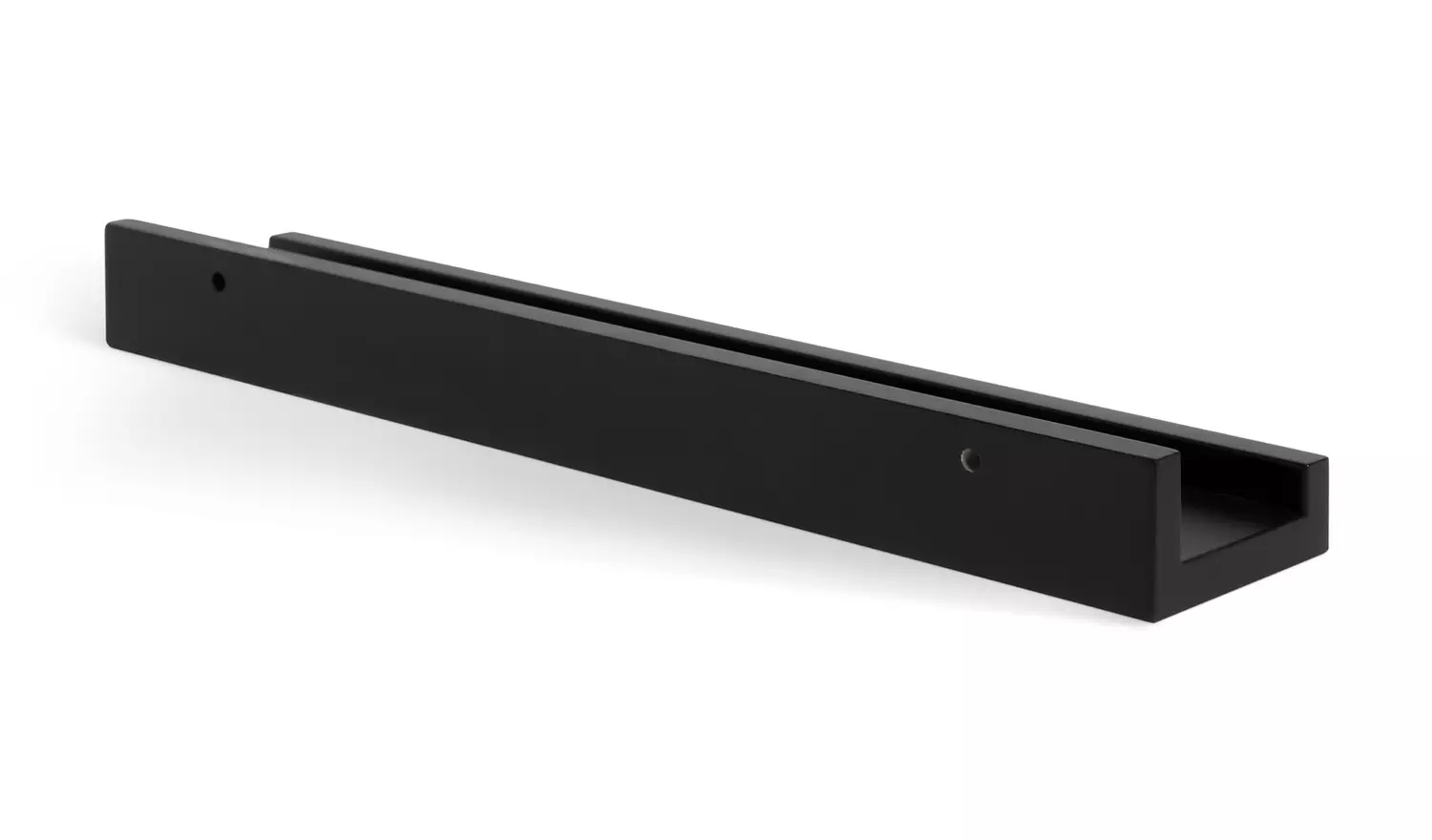 Argos Home Jak 40cm Picture Rail - Black Gloss
