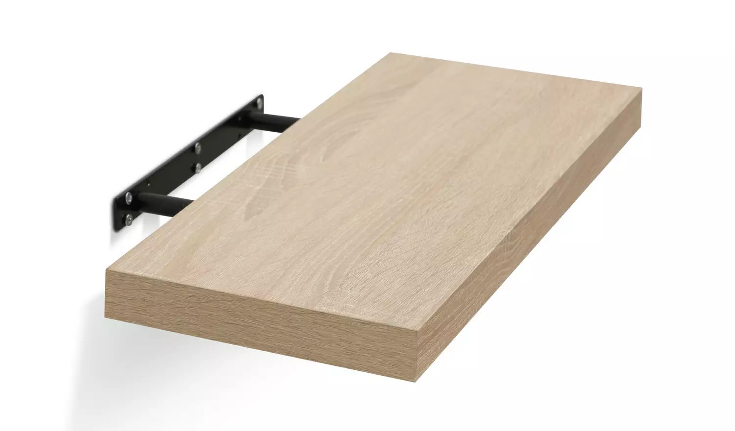 Argos Home Jak 60cm Floating Shelf - Light Oak Effect