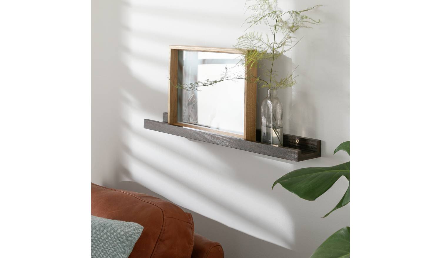 Argos Home Jak 60cm Picture Rail - Walnut