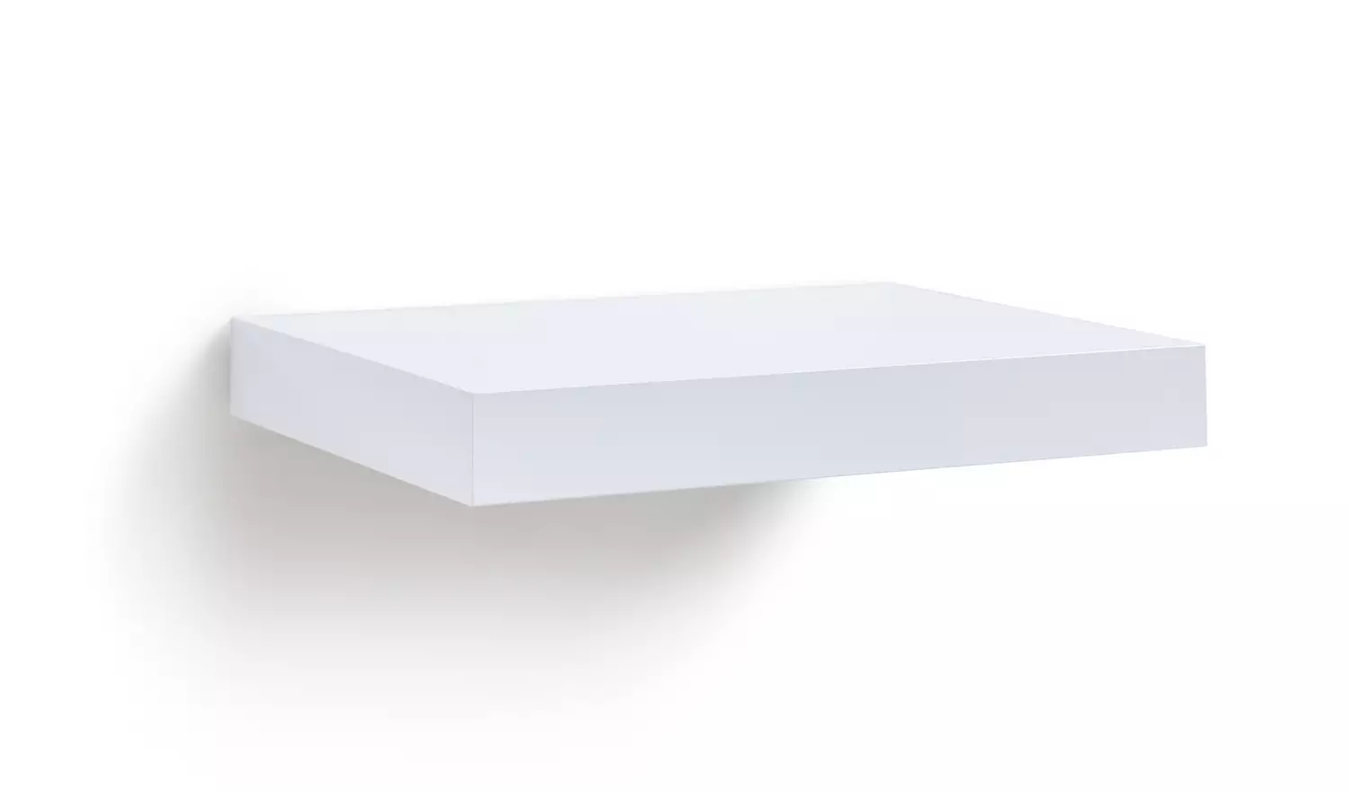 Argos Home Jak 30cm Floating Shelf - White Gloss