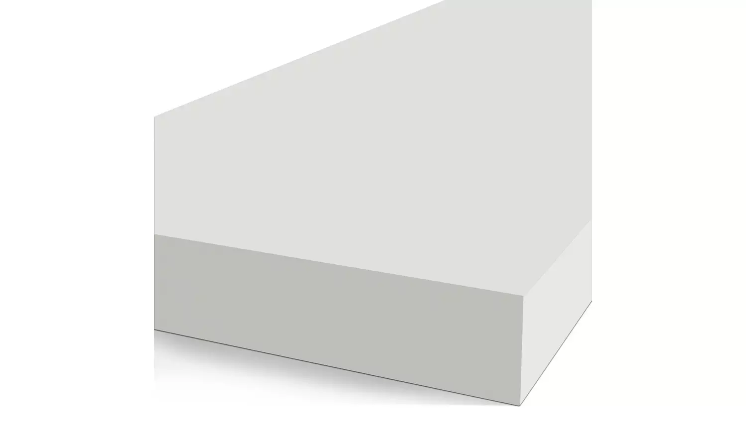 Argos Home Jak 60cm Floating Shelf - White Gloss