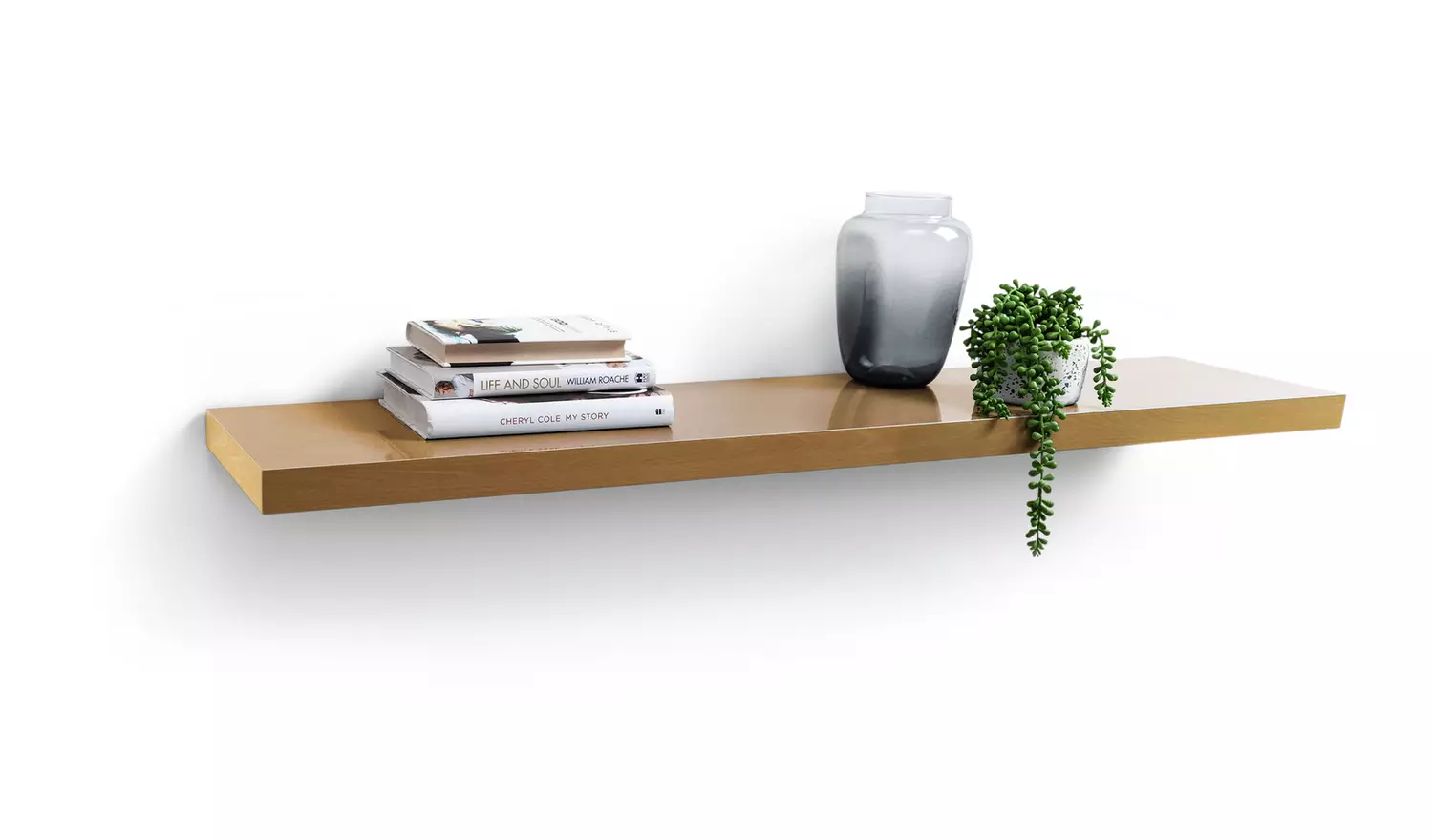 Argos Home Jak 120cm Floating Shelf - Oak Effect