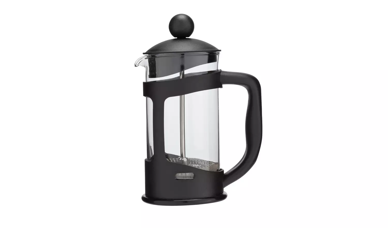 Habitat 3 Cup Plastic 350ml Cafetiere - Black