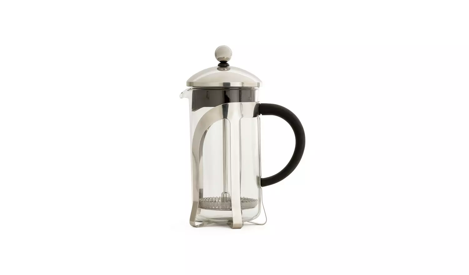 Habitat 3 Cup 350ml Cafetiere - Chrome
