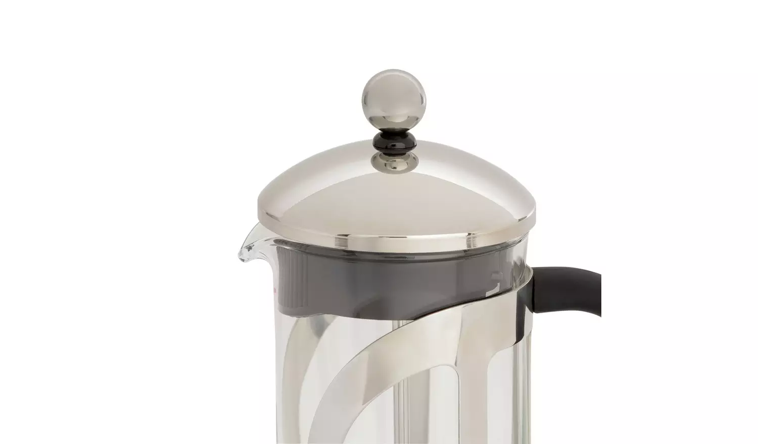 Habitat 3 Cup 350ml Cafetiere - Chrome