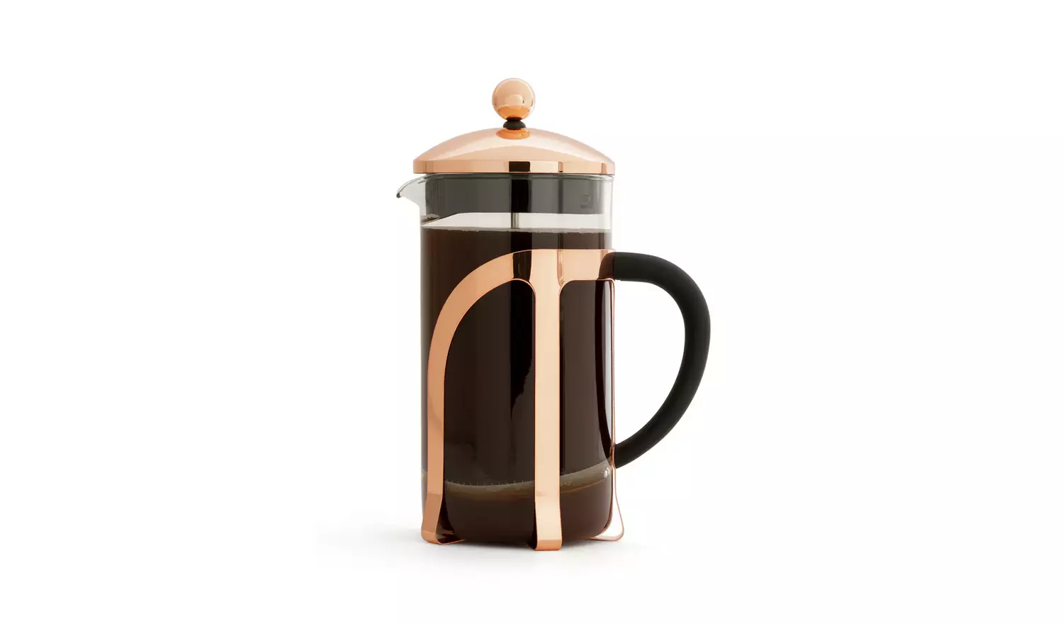Habitat 8 Cup 1000ml Cafetiere - Copper