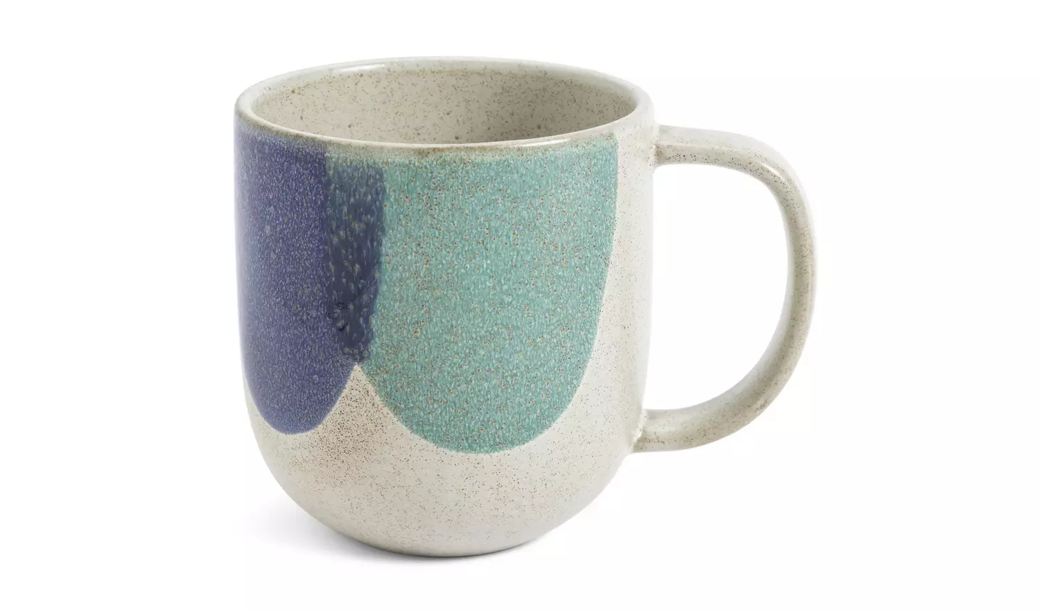 Habitat 60 Recast Set of 4 Stoneware Mugs - Multicoloured