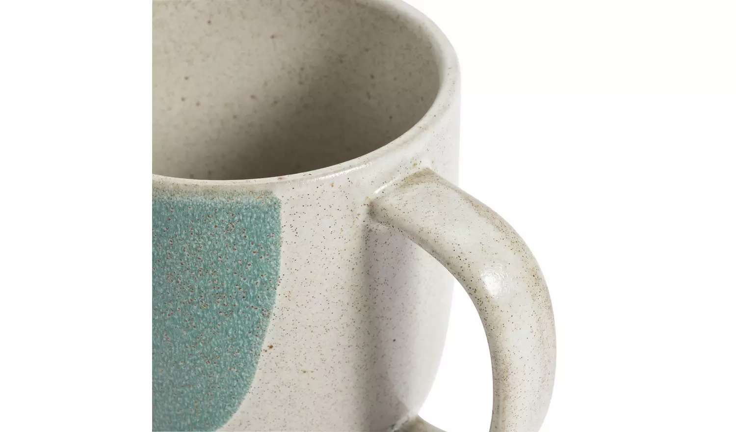 Habitat 60 Recast Set of 4 Stoneware Mugs - Multicoloured