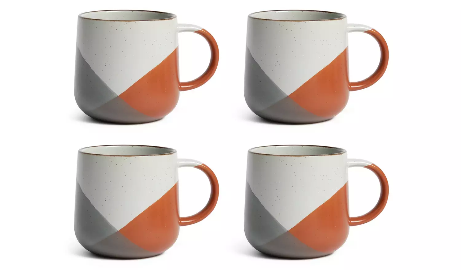 Habitat Dipped Speckle Set of 4 Mugs
