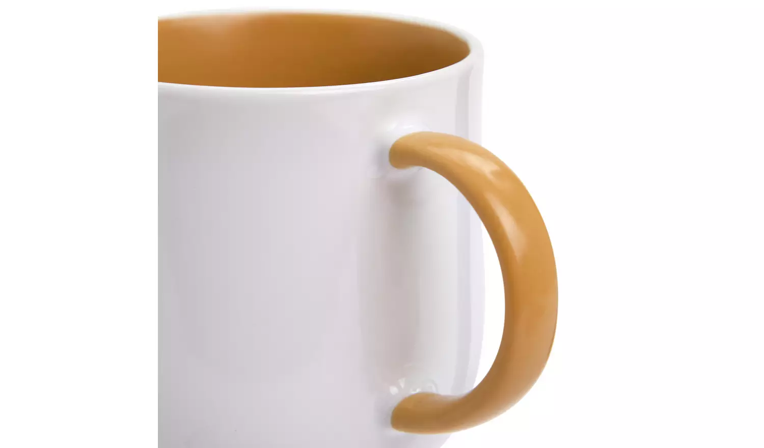 Habitat Riko Set of 4 Mugs - White