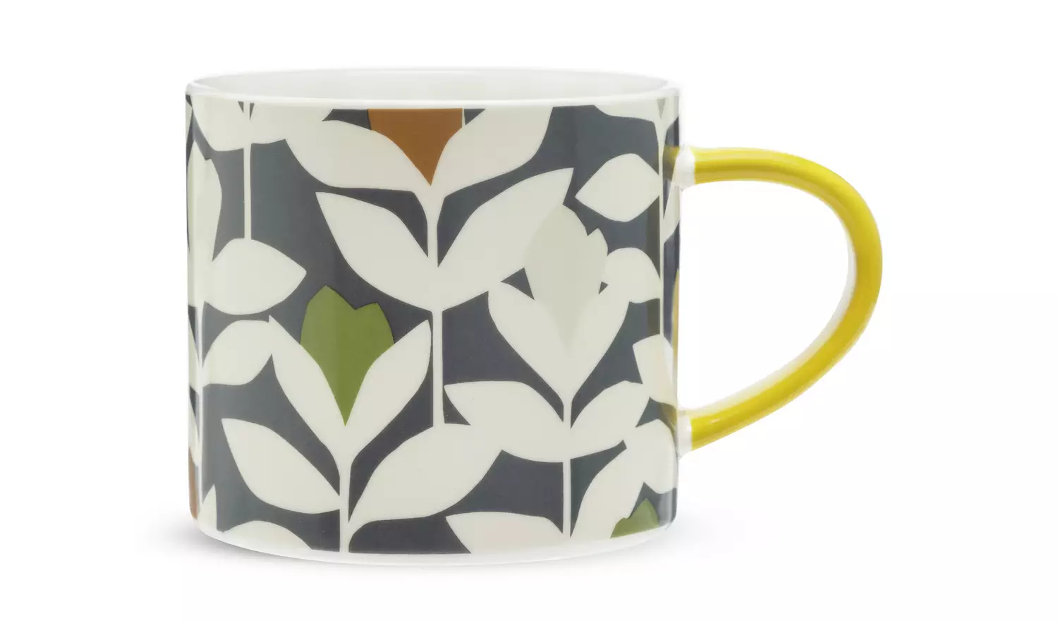 Habitat x Scion Set of 4 Stoneware Mugs - Multicoloured