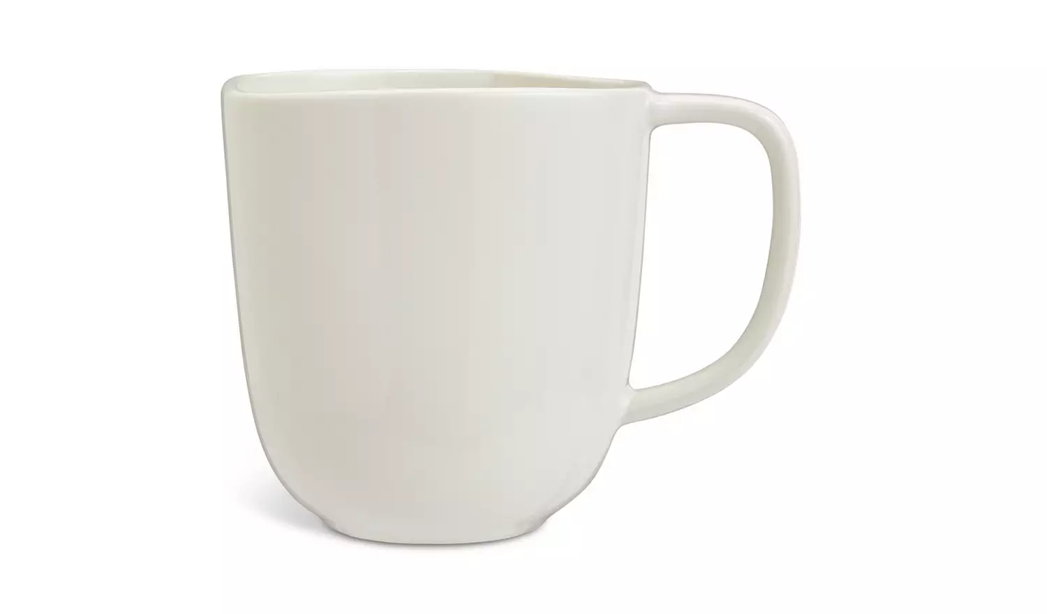 Habitat x Scion Set of 4 Stoneware Mugs - White