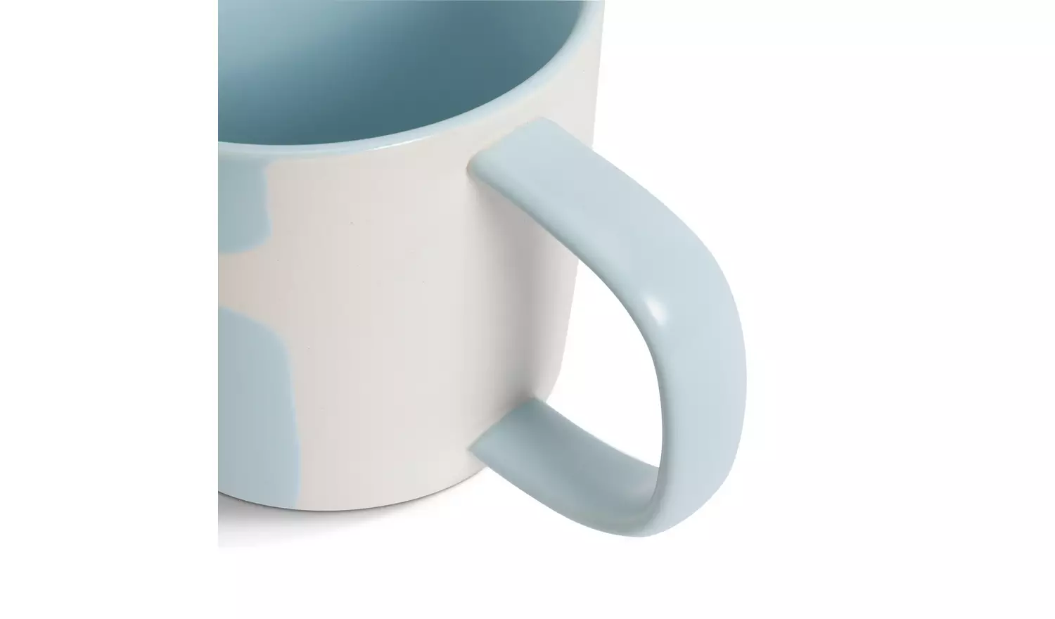 Habitat x Scion Lohko Set of 4 Stoneware Mugs - Blue