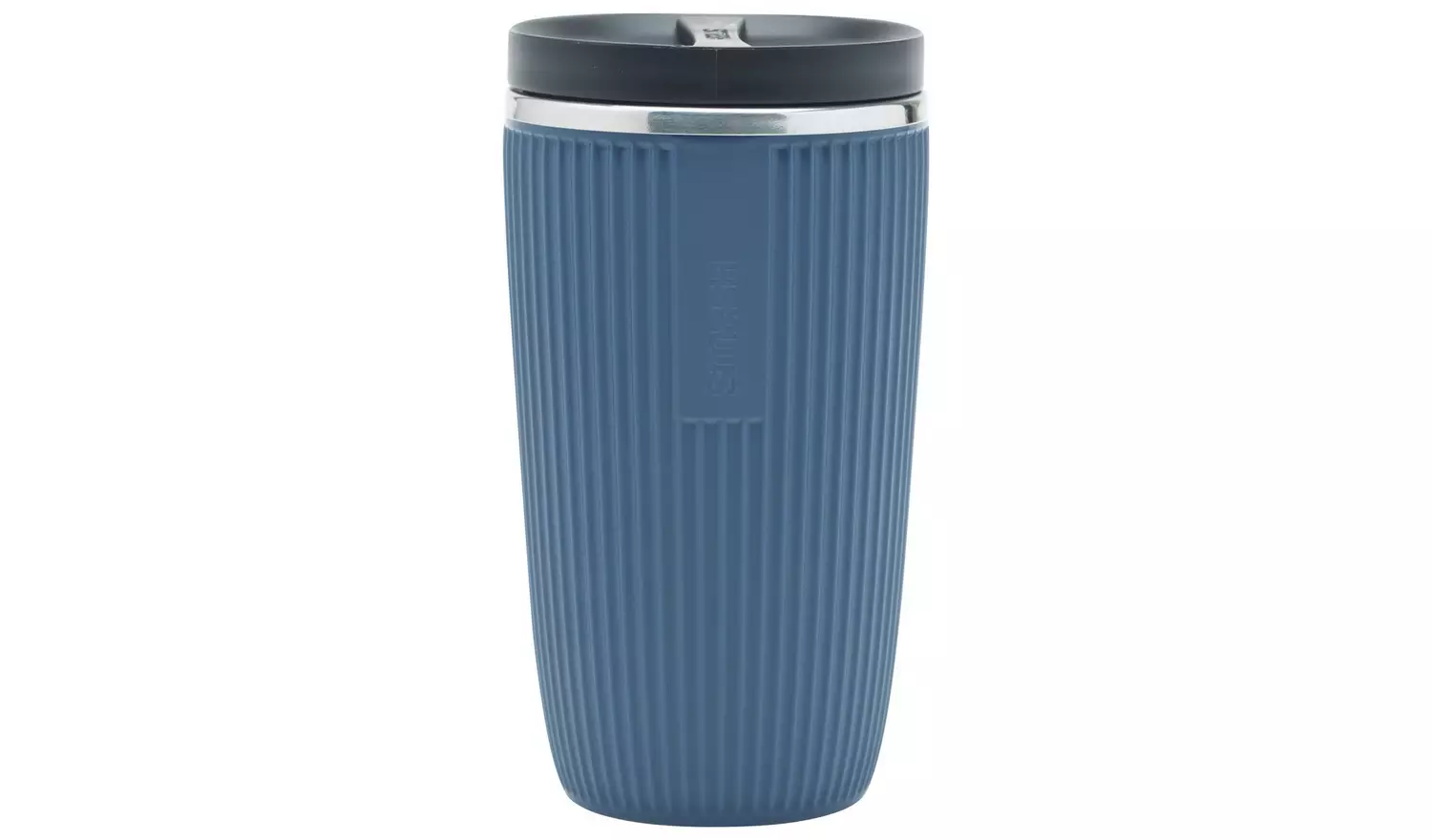 Smash Navy Stainless Steel Coffee Cup - 355 ml