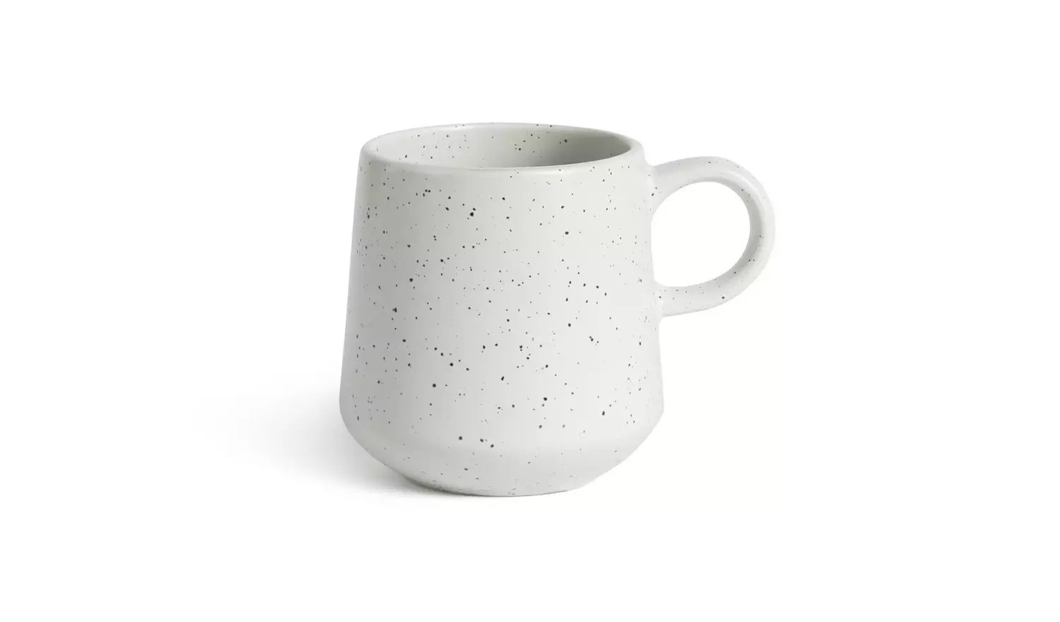 Habitat Addison Set of 4 Speckled Mugs - White