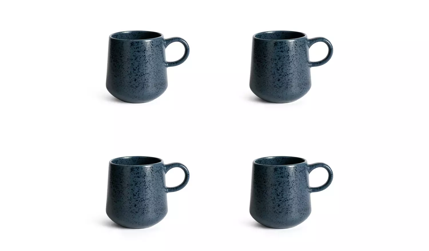 Habitat Addison Set of 4 Mugs - Blue