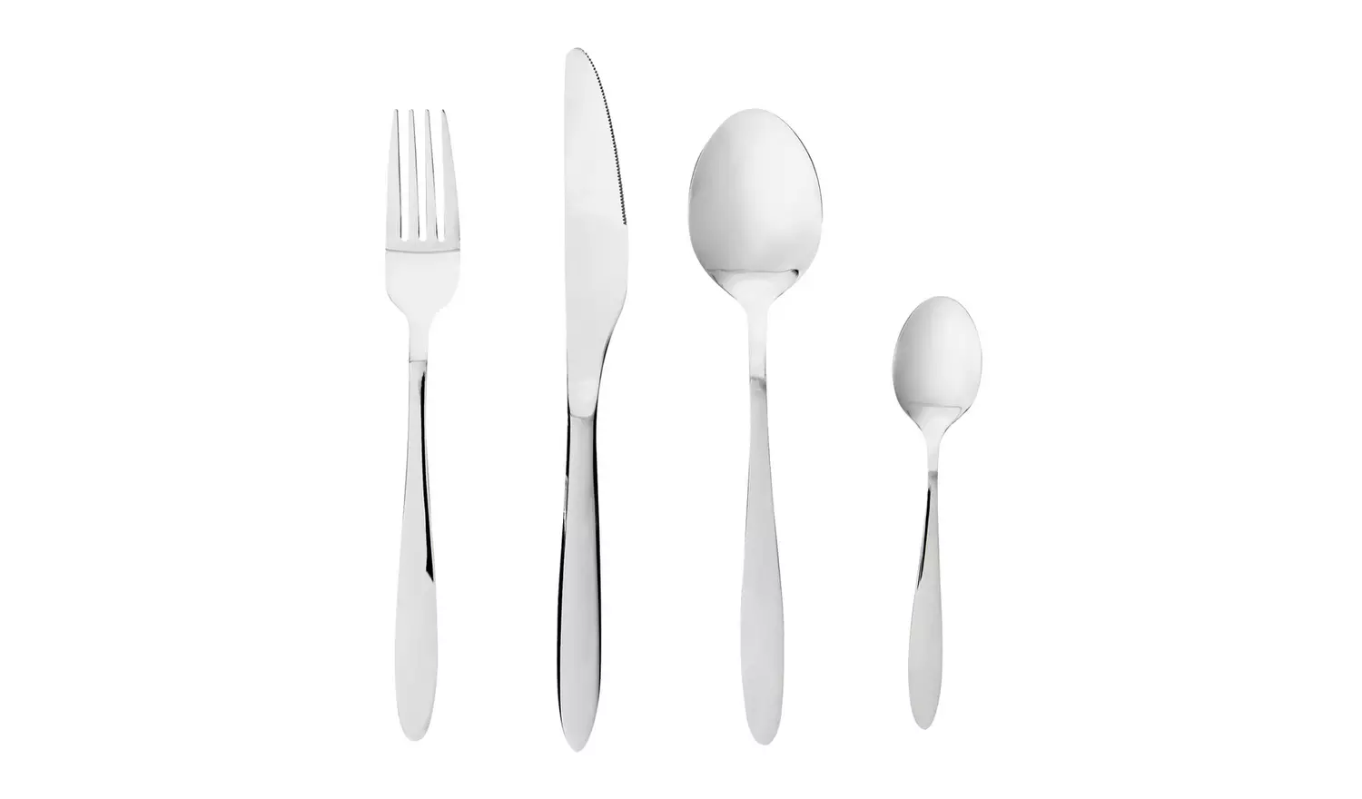Habitat Simplicity 32 Piece Stainless Steel Cutlery Set