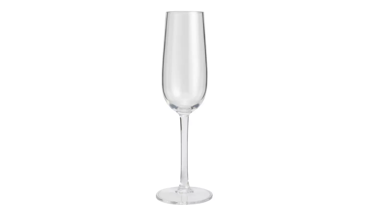 Home Pack Of 4 Plastic Prosecco Glass