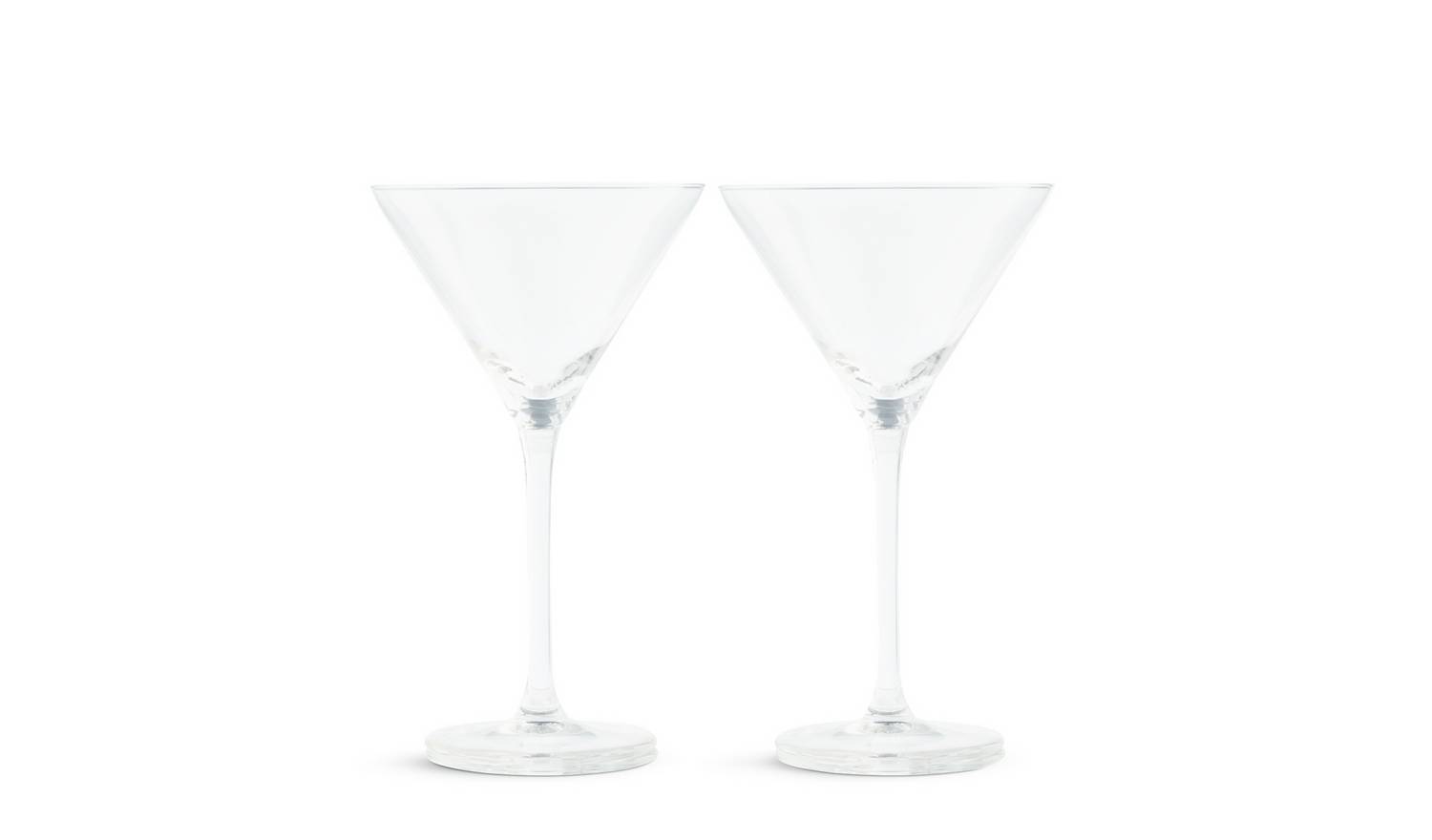 Habitat Portofino Set of 2 Martini Glasses