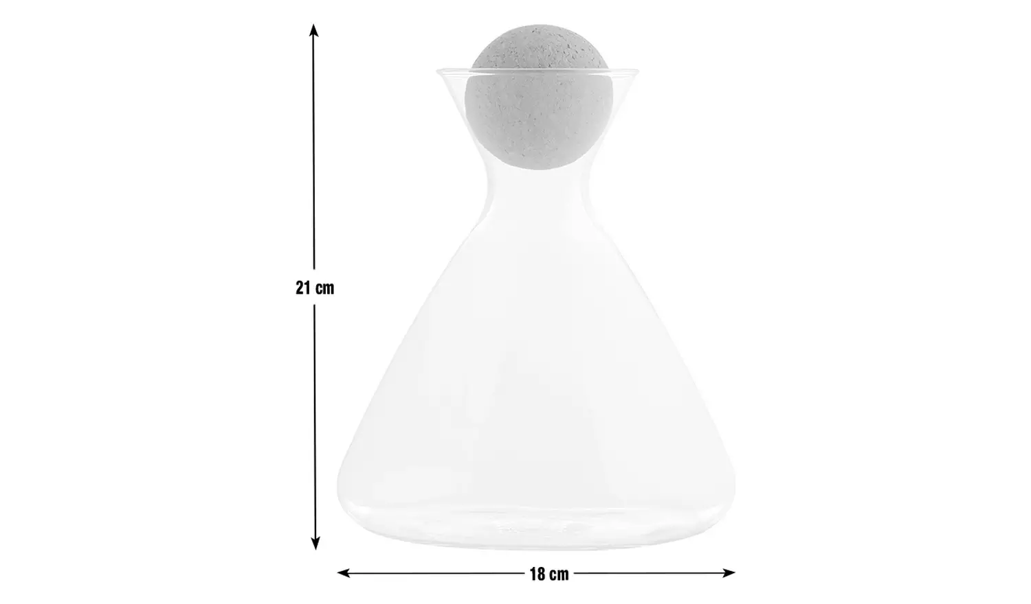 Designed by Sebastian Conran Glass Decanter
