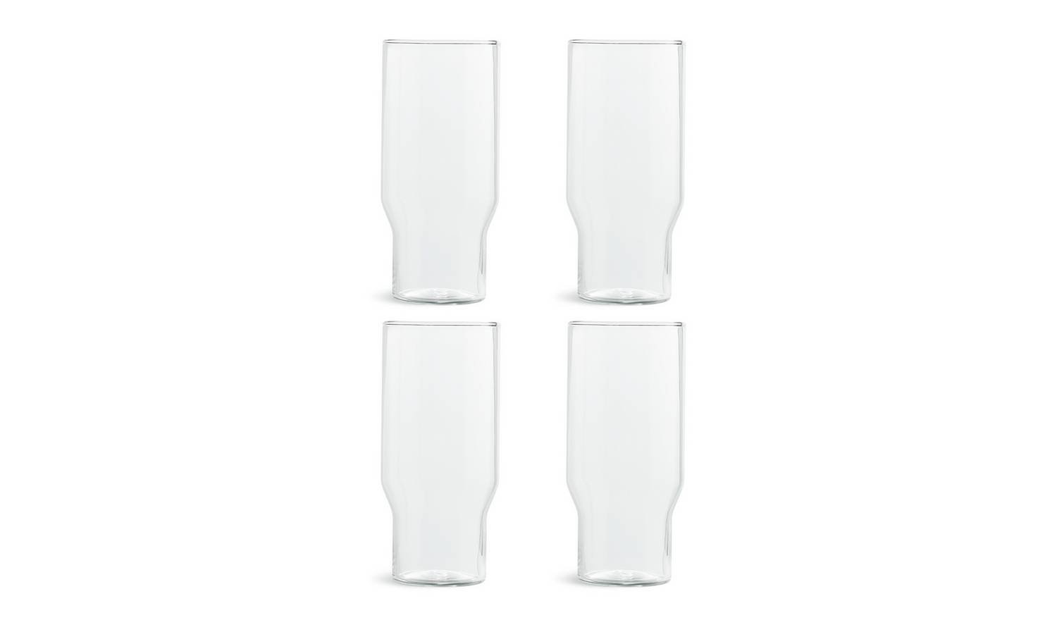 Designed by Sebastian Conran Set of 4 Hi Ball Glasses
