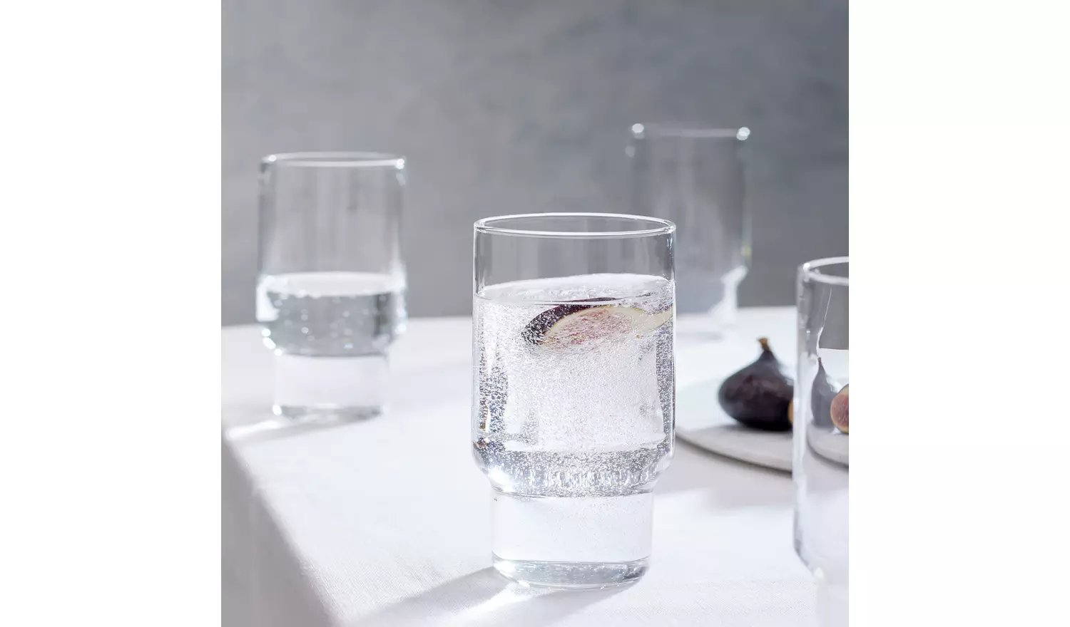 Designed by Sebastian Conran Set of 4 Hi Ball Glasses