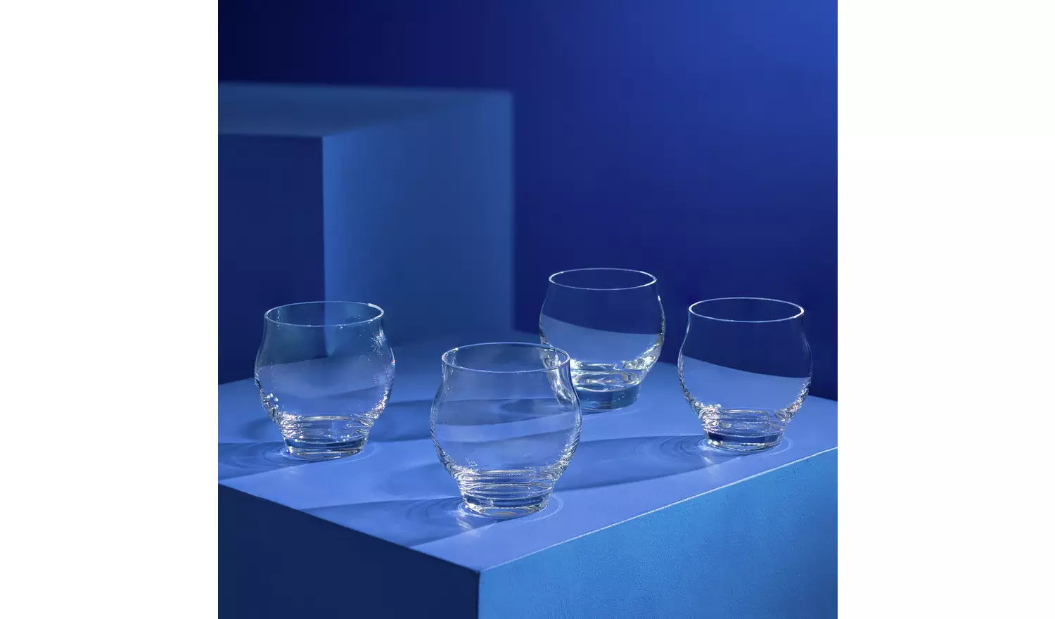 Habitat 60 Bebop Set of 4 Tumbler Glasses by Tord Boontje