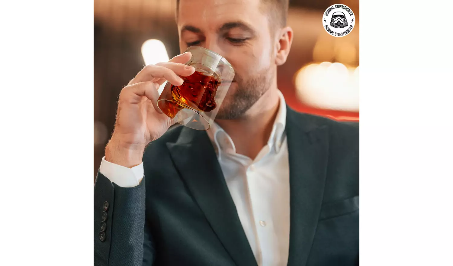 Original Stormtrooper 3D Whiskey Glass